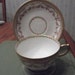 Limoges cup and saucer by Jean Pouyat circa 1890-1932- 298