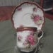 German Royal Wurtenberg hand painted Demitasse cup and saucer -709
