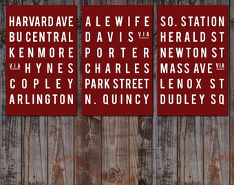 Boston Wall Art boston subway | etsy Boston Wall Art boston subway | etsy