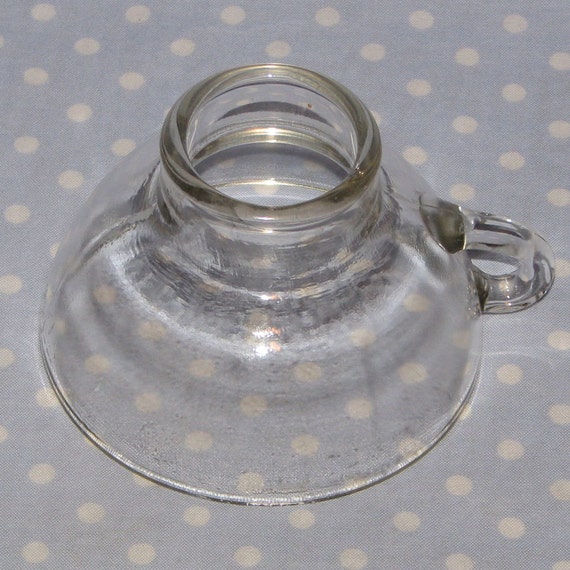 Vintage Glass Canning Jar Funnel for filling Mason or Ball