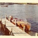 Vintage Photo "Summer Dock", Photography, Paper Ephemera, Snapshot, Old Photo, Collectibles - FT009