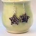 Purple Star Earrings