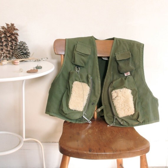 Vintage Columbia Sportswear Fly Fishing Vest