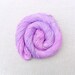 Hand Dyed Organic Cotton & Tencel Vegan Sock Yarn 100g - Lilac Blossom