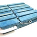 Medium Clothespins Aqua Green . 6 pcs . Medium 2.37 inch . Wooden Pegs