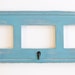 Custom listing for Lyn . . . . Three Hole 5x7's in Landscape Position - Chunky - Espresso