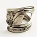 Spoon Ring St. Petersburg Pelican Souvenir Sterling Silver Ring, Made in Your Size (2125)