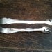 Vintage English Large Silver Tong / English Shop
