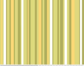 SALE 1 Yard - Decadence Green Stripe by Samantha Walker for Riley Blake Designs