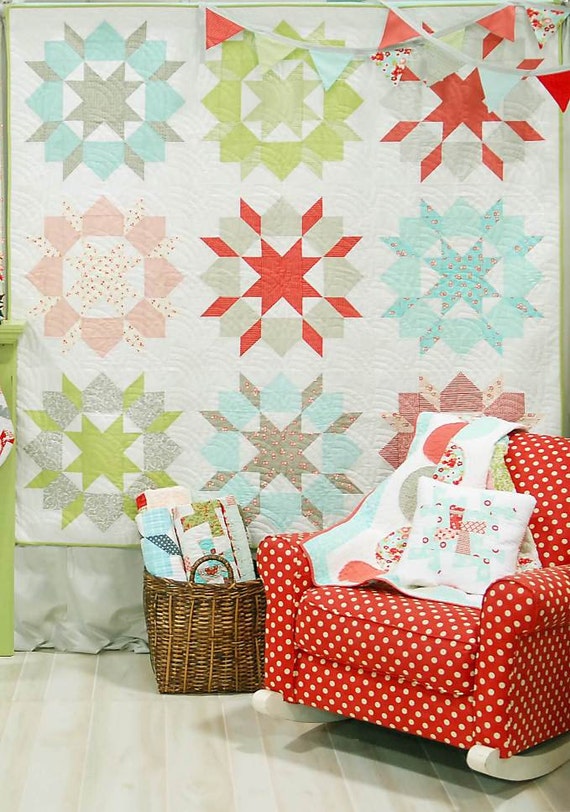 Swoon Quilt Pattern by Camille Roskelley of Thimble Blossoms