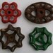 Sweet Gingerbread Sampler - 4 Vintage Faucet Handles