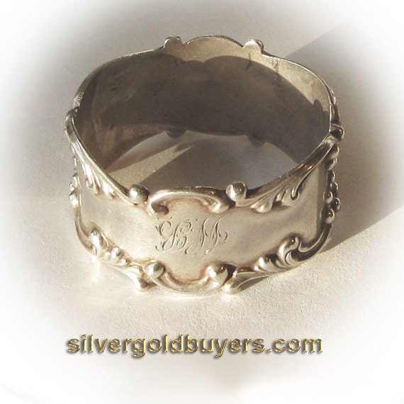 Antique Sterling Silver Napkin Ring