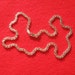Reserved for Ellen: Sterling Silver 20" Rolled Chain Necklace with Lobster Clasp