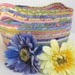 Rope Basket Hand Coiled Clothesline Bowl