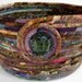 Scrappy Coiled Rope Basket / Bowl / Planter, Under 50