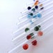 Bubble Glass Straws Set of 4- Mixed Set