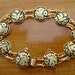 Vintage Damascene Bracelet 60's 70's