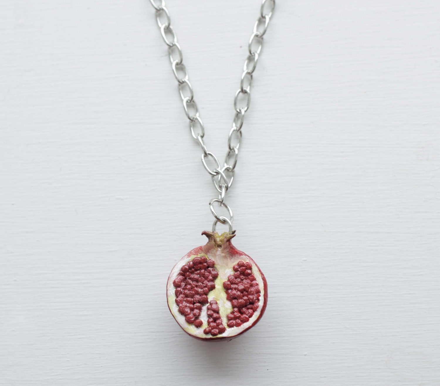 Pomegranate Pendant Necklace