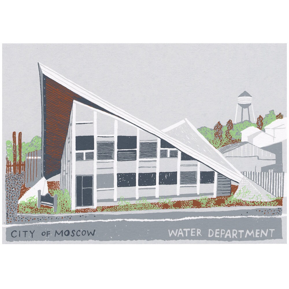 City of Moscow Water Department Moscow ID by GoodbyeBuildings