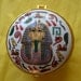 KING TUT Jewelry/Trinket Box, Made of Porcelain & Gold Tone, Vintage Collectors Item, made in Egypt
