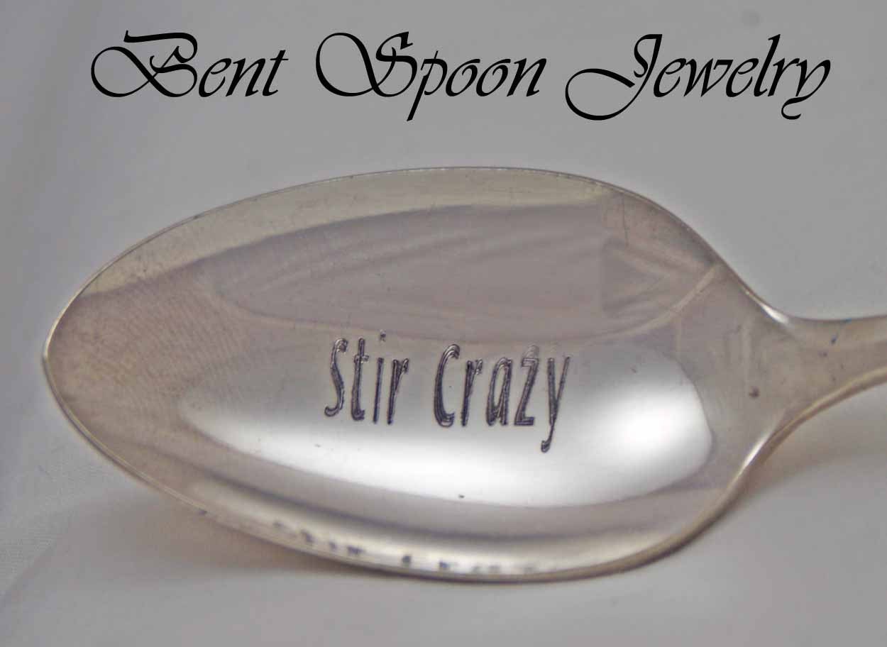 Vintage Silverware Coffee Spoon Stir Crazy... Vintage Spoon