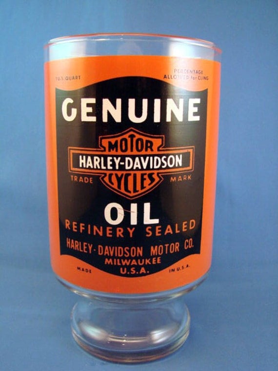 Great Sale 30 Off Vintage Harley Davidson Genuine Oil Can