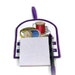 Magnetic notepad holder