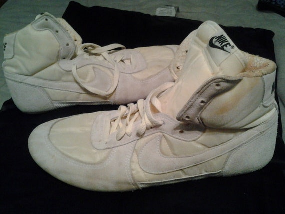 rare 1984 new old stock nike wrestling shoes. sz.11. wow