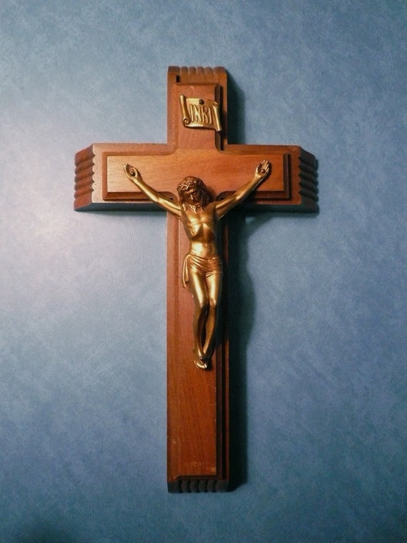 Vintage Catholic Last Rites/Sick Call Crucifix Vintage Catholic Last Rites/Sick Call Crucifix