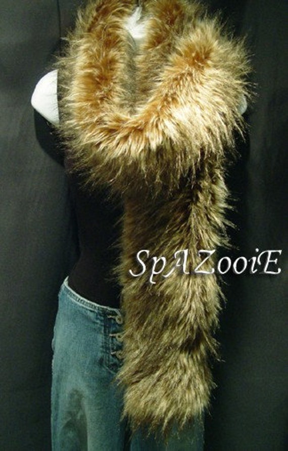 faux fur boa scarf