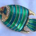 Vintage Rhinestone Fish Brooch- Figural