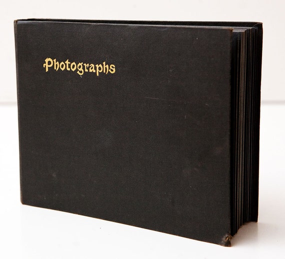 Unused Plain Black Photo Album for 4x5 Photos by wiebner on Etsy