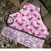 Girls Pink and Brown Horse Apron, Personalized Options