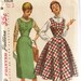 Vintage Sewing Pattern Jumper Simplicity 4804 Size 11 Bust 29" Complete