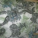 Stunning Bohemian Paisley on White Swiss Dot Voile