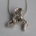 Silver Nugget Pendant