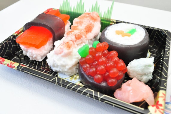 Sushi soap gift set