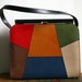 Vintage 1960s Air Step Handbag with Color Patchwork