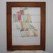 Place Card Display - Wood Picture Frame