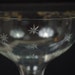 Retro Mod Champagne Glasses - Pair of Toasting Glasses