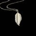 Sterling Silver Leaf Necklace