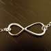 Sterling Silver Infinity Necklace