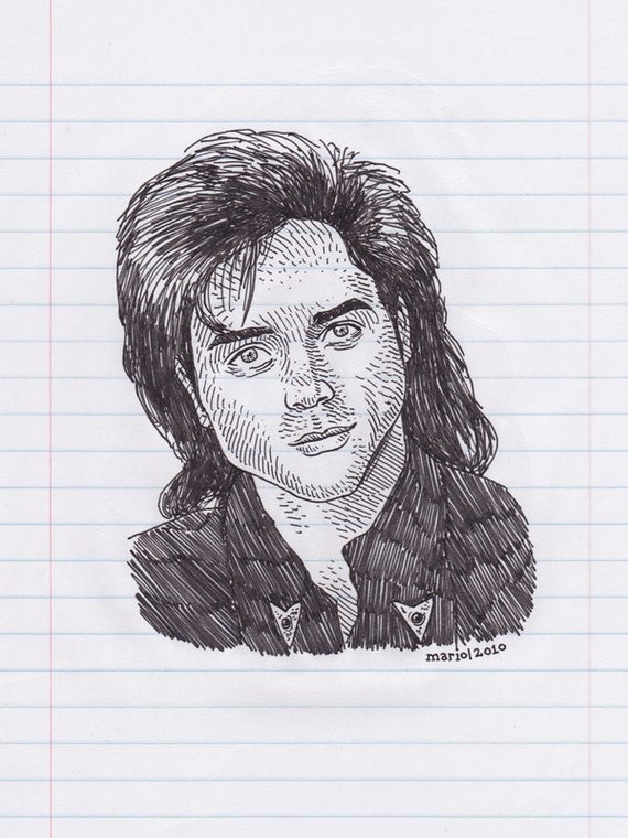 Drawing of Uncle Jesse