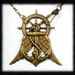 Steampunk Necklace Steam Punk Necklace Pirate Necklace Airship Pirate Jewelry Wings Skull Bones Steampunk Jewelry By Victorian Curiosities