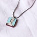 RESERVED - Upcycled Scrabble Tile Vintage Retro Housewife Girl Pendant