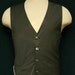 STEAMPUNK/ Custom Made Mens Vest/ Small and Plus Sizes Available