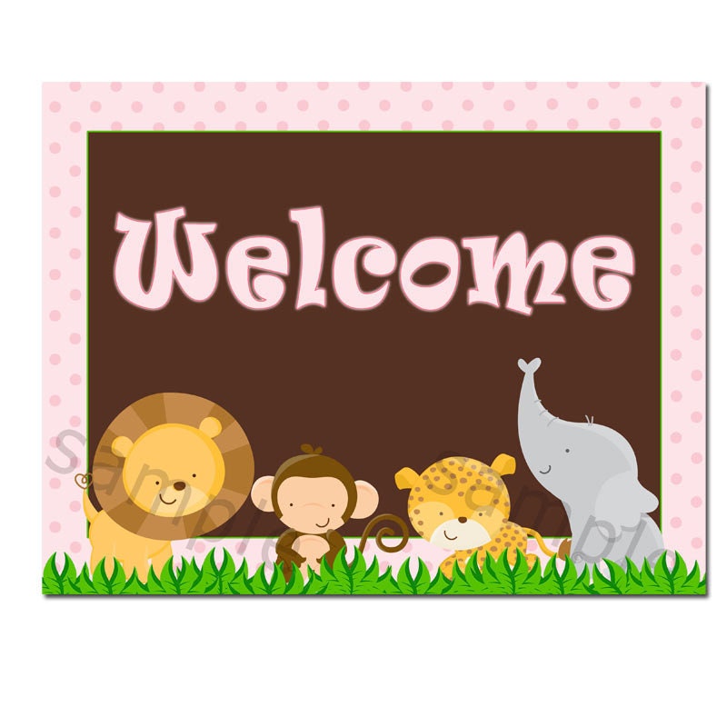 This is a graphic of Sweet Free Printable Welcome Sign It's just a photo of Sweet Free Printable Welcome Sign
