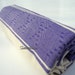 High Quality Hand-Woven Turkish cotton Soft Bath,Beach,Pool,Spa,Yoga,Travel Towel or Sarong-Blue Purple on Natural Cream