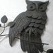 Vintage Owl Wall Plaque
