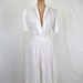 1940s Sweet White Eyelet Cotton Day Dress